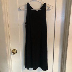 Sleeveless jersey swing dress (Old Navy)